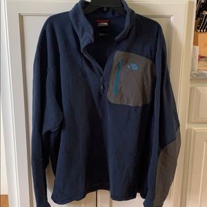North Face 2xl half zip